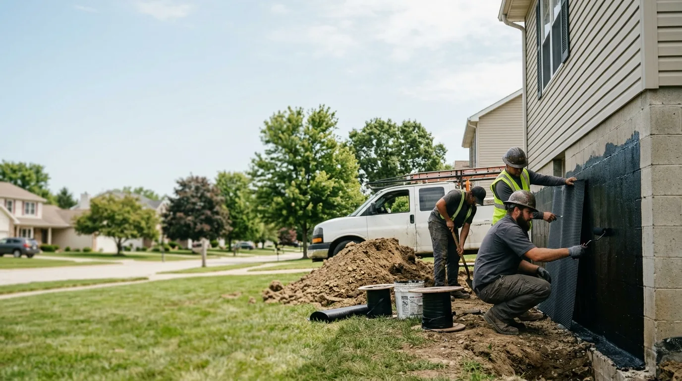 Basement Waterproofing in Knoxville, IL near me
